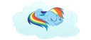 RDsleeping custom emote | PonyNet | MLP Community