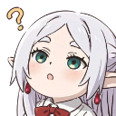 frieren_huh custom emote | ItzeCon / Community :3