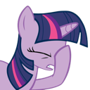 TwilightFaceHoof custom emote | PonyNet | MLP Community