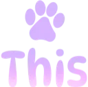 Text rendered in a bold, glowing purple and pink gradient style.