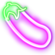 Eggplant28 custom emote - Femboy, Tomboy & Furry Club