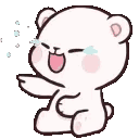006_milkcrylaugh animated Discord emote | 𑣲ʟᴇɪɢʜ's server
