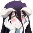 AlbedoBlush2 Discord Emoji from Ela's emojis