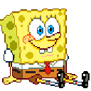 69187spongebobhappy animated Discord emote | power puff sl*ts