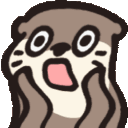 MST_meishock animated GIF emoji - Moonstruck 🌙