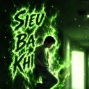 A person standing in profile surrounded by a bright, crackling green energy aura.