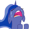 LunaCry custom emote - PonyNet | MLP Community