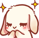 ebunnyPray Discord sticker from azrael's harem 18+