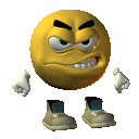 frustratedahhballyellowemoji Discord Emoji - Lobotomy Station