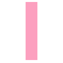 Four vertical pink rectangles arranged side by side.