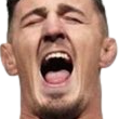 Man with his mouth wide open in an intense yelling or screaming expression.