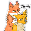 citrust_chomp_foxzy Discord emoji