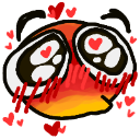 hotdamn custom emote from daydreaming