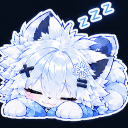 Snowie_Nap Discord Emoji - Cold paws community