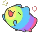 rainbowdance animated Discord emote - ₊ ⊹ Tidesong Cavern  . 𓆞 · ｡