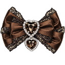 410349brownheartjewelbow Discord Emoji from power puff sl*ts