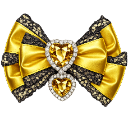 432449yellowheartjewelbow Discord Emoji - power puff sl*ts