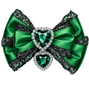 483226greenheartjewelbow Discord Emoji from power puff sl*ts