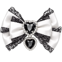 750208whiteheartjewelbow Discord Emoji - power puff sl*ts
