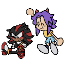 29920shadowthehedgehogpats animated emote - Station Square