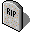 A gray pixel-art tombstone with the letters RIP written on the front.