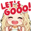 sgirlcuteexcited custom emote from Skyzone