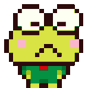 keroppi animated GIF emoji from Scarlett Johansson