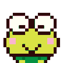 keroppi animated emote | Scarlett Johansson