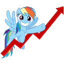 RDtothemoon Discord sticker from PonyNet | MLP Community
