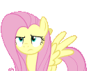 fluttershy_rollingeyes animated emote - Hayley Glo’s Server🦄🐴💖😎