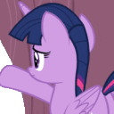 TwiScared animated emote from Hayley Glo’s Server🦄🐴💖😎