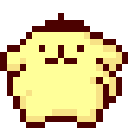 pompompurin animated Discord emote from ┊ 🪽    ⸝⸝     souling