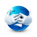 bluemoji_cringe custom emote - Lunera Community