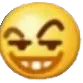 emojiyellow_evilsmile Discord sticker | Lunera Community