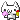 A small white cat character progressively applying messy lipstick and eyeshadow until its face is covered in smudged makeup.