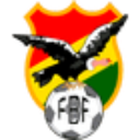 A condor perched on a soccer ball over a red, yellow, and green shield with the letters FBF.