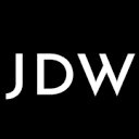 Letters JDW in a bold white sans-serif font centered on a black square background.