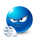 blue_evil custom emote | somnia : archive
