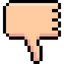 thumbsdown_bioverse Discord sticker from BIOVERSE¹⁸⁺ 🪪 ⌇ write bio & say hi ⌇ sfw social ⌇ non dating ⌇ friends ⌇ love tag