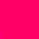 A solid square block of vibrant neon pink color.