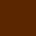 Square block filled with a solid dark brown color.