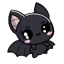 cutebat Discord sticker | ⛓Asylum⛓