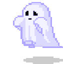 purplefloatyghost animated Discord emote from Lunera Community
