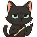 :angryblackcat: