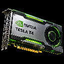 Graphics card hardware with green accents angled against a black background.
