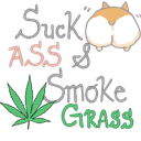 Suck_Ass_Smoke_Grass8 custom emote from ☾ 𝓐𝓕𝓣𝓔𝓡𝓓𝓐𝓡𝓚 ☽