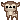 A small brown deer wiggles its head and blinks while pink hearts appear around it.