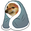 doge_cozy_cheems Discord sticker - ☘ 𝕄𝕀𝔻ℕ𝕀𝕄𝕆 ☘