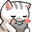 cathug custom emote from /XD 18+
