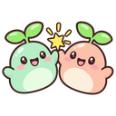 se_high_five custom emote | Something Else 💚